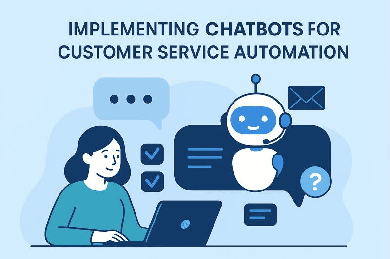 Implementing Chatbots for Customer Service Automation | KayJay Global Solutions Blog