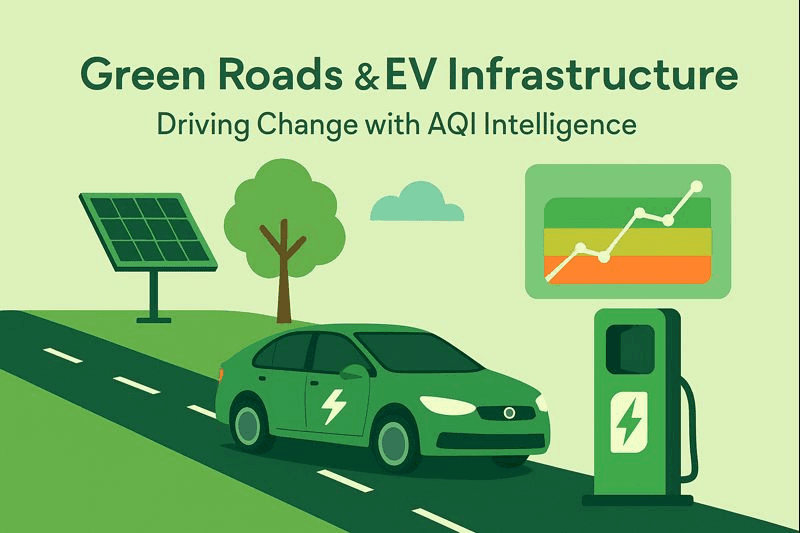 Green Roads & EV Infrastructure: Driving Change with AQI Intelligence | KayJay Global Solutions Blog