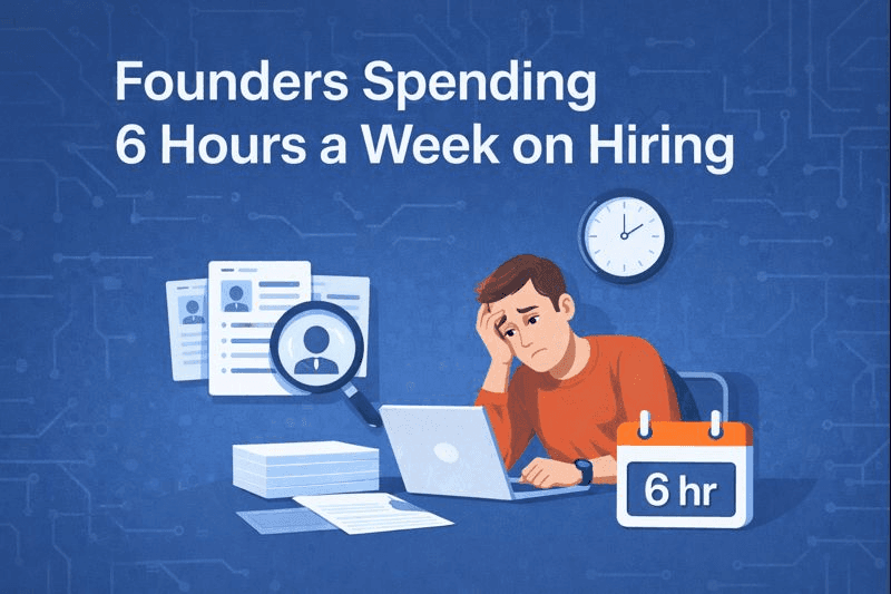 Founders Spending 6 Hours a Week on Hiring | KayJay Global Solutions Blog