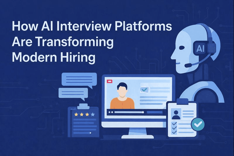 How AI Interview Platforms Are Transforming Modern Hiring | KayJay Global Solutions Blog