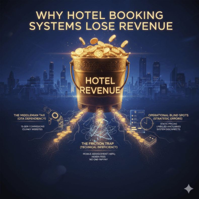 Why Hotel Booking Systems Lose Revenue | KayJay Global Solutions Blog