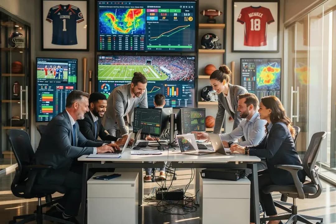Advanced Sports Technology Features illustration