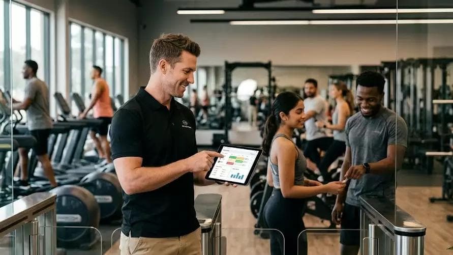 Powerful Features Designed for Fitness & Wellness Success illustration