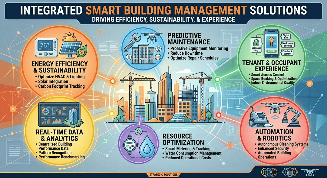 Smart Building Management Solutions - Real Estate Construction software solution